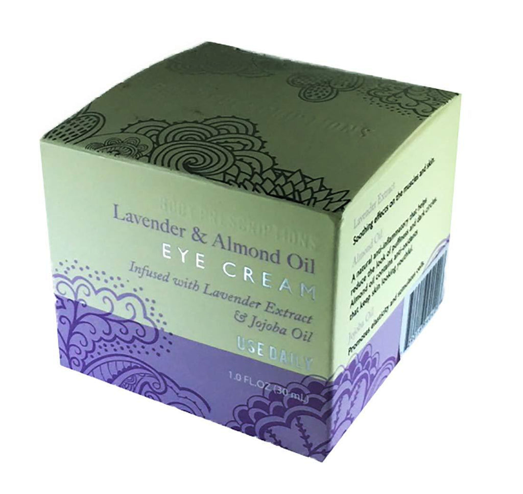 Lavender And Almond Oil Eye Cream Infused with Lavendar Extract and Jojoba Oil - BeesActive Australia