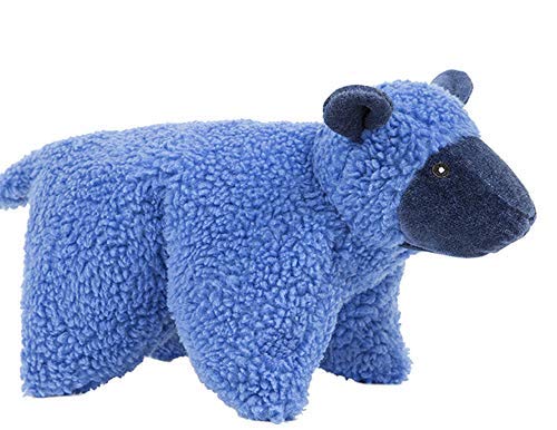 HuggleHounds Plush, Durable Knot-Less Squooshie, Dog Toy Lamb - BeesActive Australia