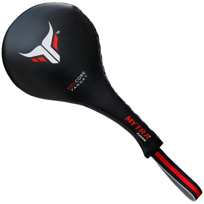 [AUSTRALIA] - Mytra Fusion Taekwondo TKD Paddle Racket Hand Karate Kick Boxing Strike Pad X 1 Unit 