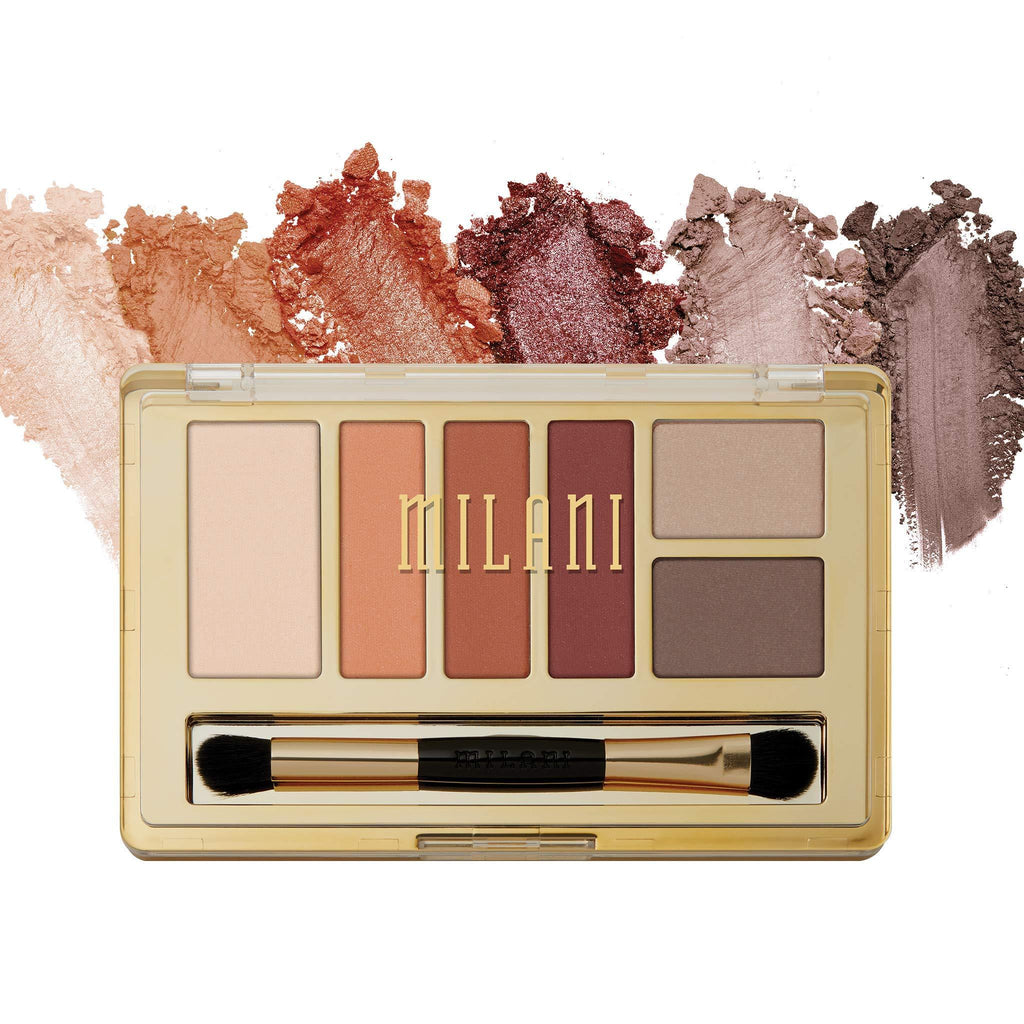 Milani Everyday Eyes Eyeshadow Palette - Modern Mattes (0.21 Ounce) 6 Cruelty-Free Matte or Metallic Eyeshadow Colors to Contour & Highlight - BeesActive Australia