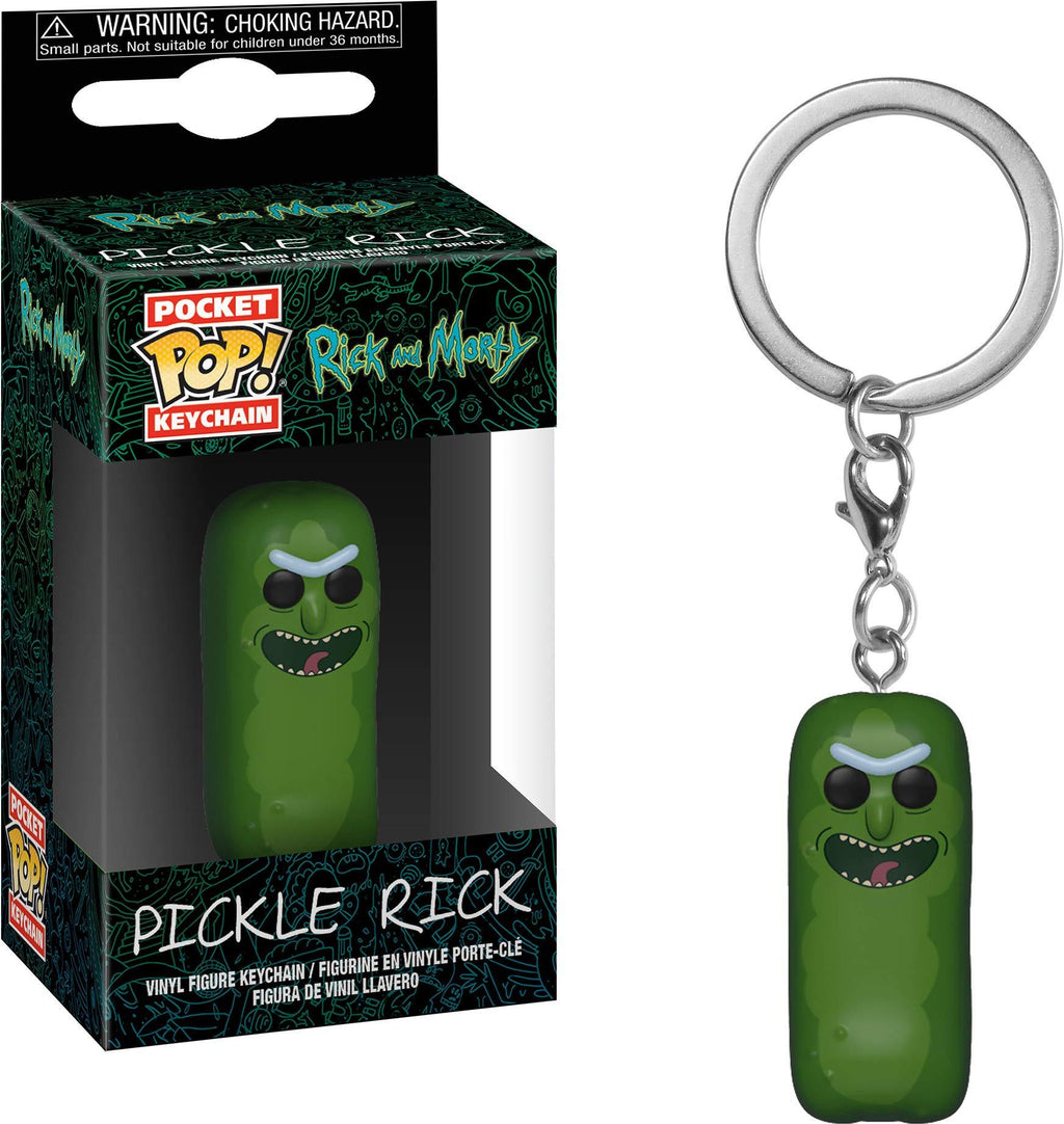 Funko 35929 Pop! Keychain: Rick & MortyPickle Rick, Multicolor - BeesActive Australia
