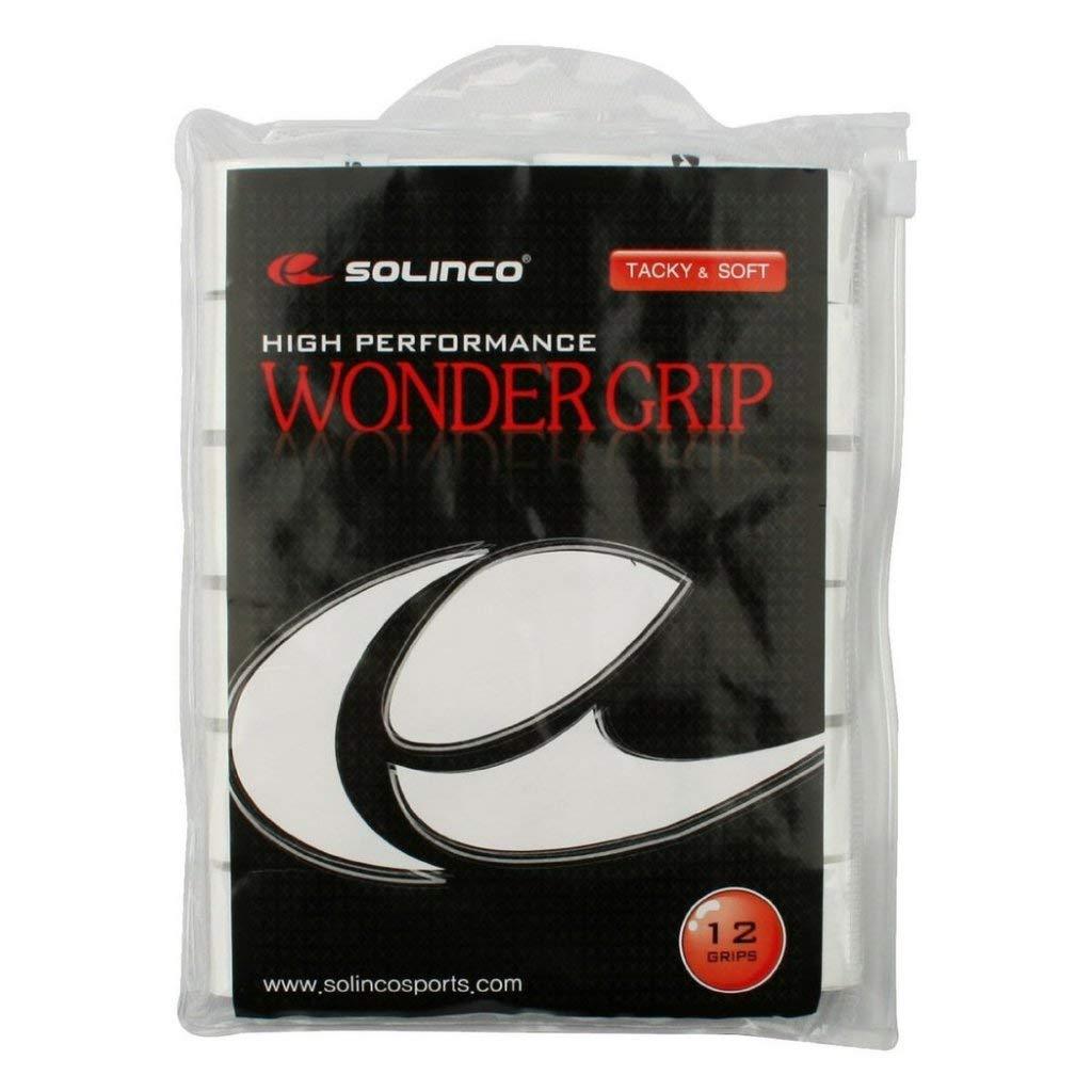[AUSTRALIA] - Solinco Wonder Grip Tennis Overgrip 12 Pack - Soft and Tacky 