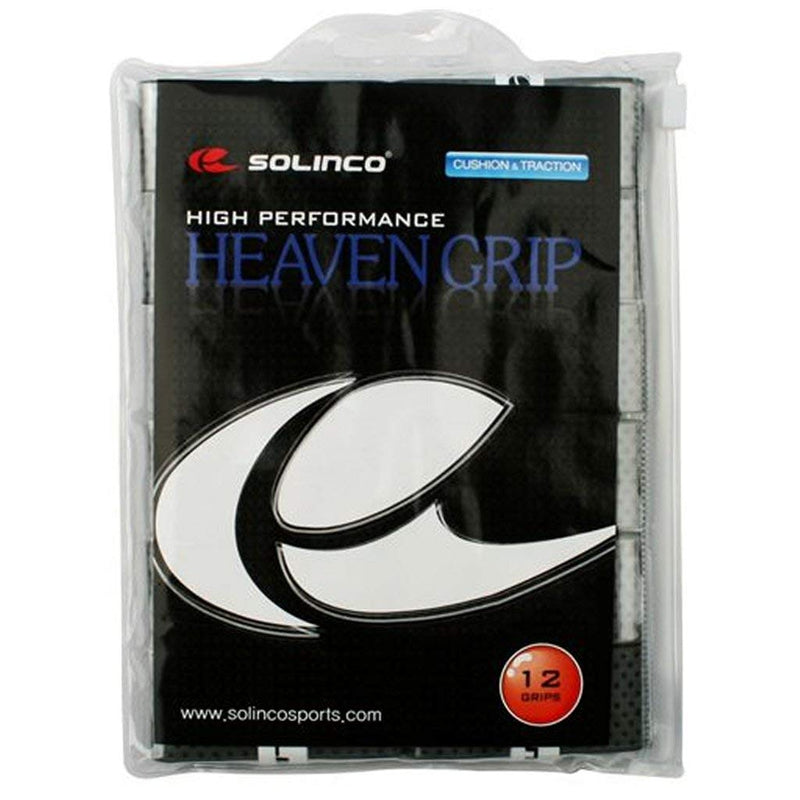 [AUSTRALIA] - Solinco Heaven Grip Tennis Overgrip 12 Pack - Adsorbtion & Traction 