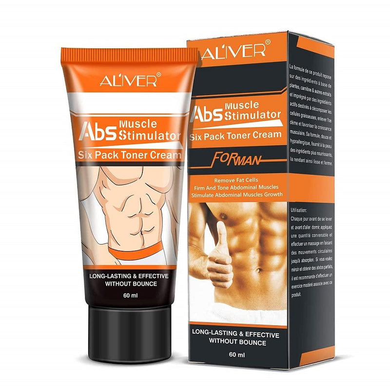 Men's Abdominal Cream Anti Cellulite Cream Fat Burning Body Firming Powerful Abdominal Stronger Muscle Cream Abs Muscle Stimulator Remove Fat Cells 1 - BeesActive Australia