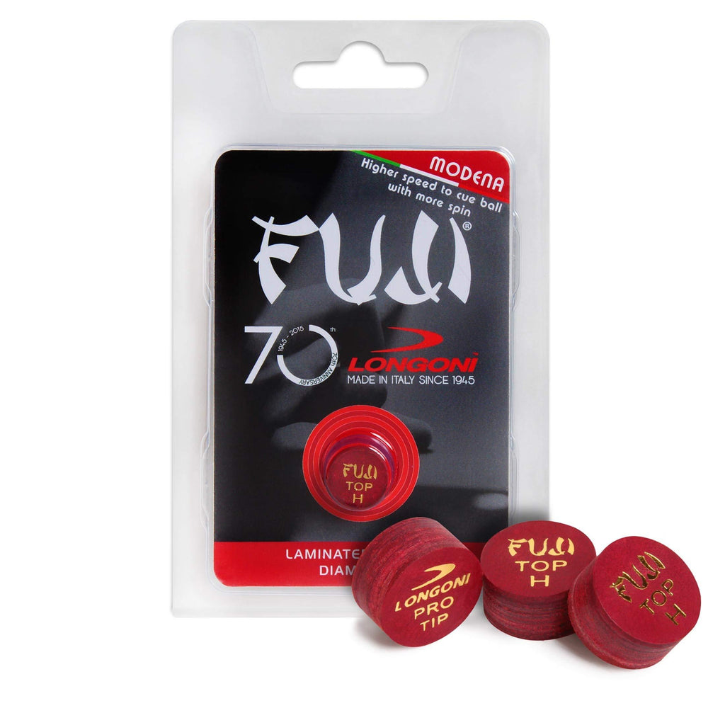 [AUSTRALIA] - Longoni Fuji Pool Billiard CUE TIP - 1 pc - Modena - 14 mm Medium 