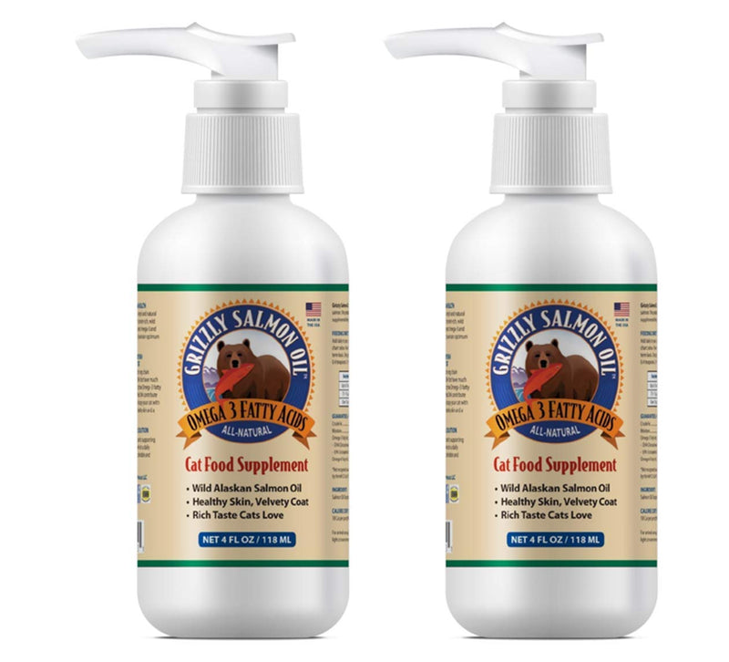 Grizzly Salmon Oil, 4 oz (Non-Manufacturer 2-Pack) - BeesActive Australia