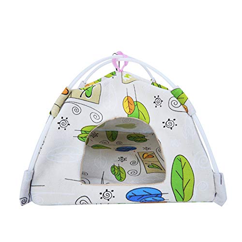 Bird Hammock Tent Nest Parrot Hanging Hut Conure House Parakeet Sleeping Bed Cute Small Animal Squirrel Ferret Habibat White - BeesActive Australia