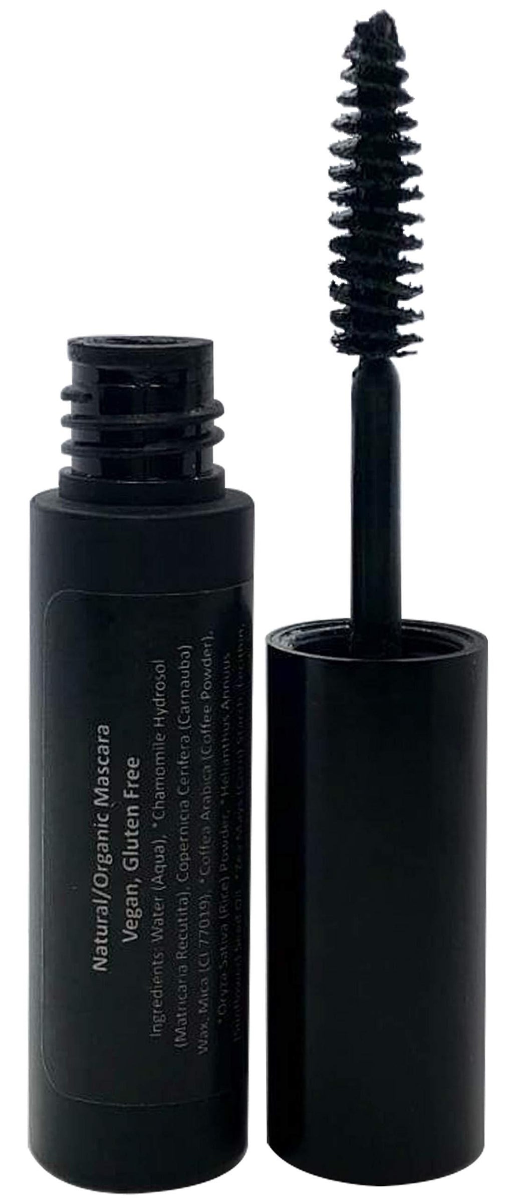 Mom's Secret 100% Natural Mascara Black, Organic, Vegan, Paraben & Gluten Free, Strengthens & Volumes, Stays on all day, Made in the USA, 0.25 ounce - BeesActive Australia