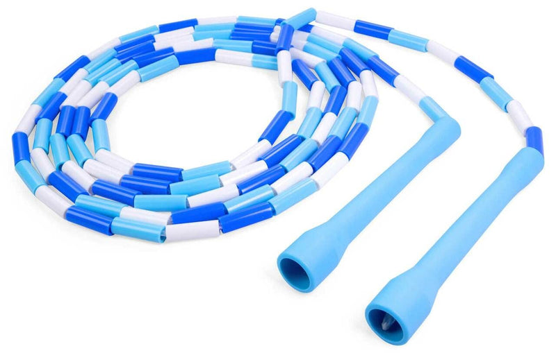 Beaded Jump Rope - Segmented Skipping Rope for Kids - Durable Outdoor Beads 7ft Frozen - BeesActive Australia