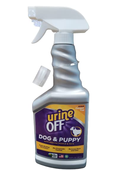 Urine Off Dog & Puppy Stain and Odor Remover 16.9 Ounce Sprayer with Carpet Applicator Cap - BeesActive Australia