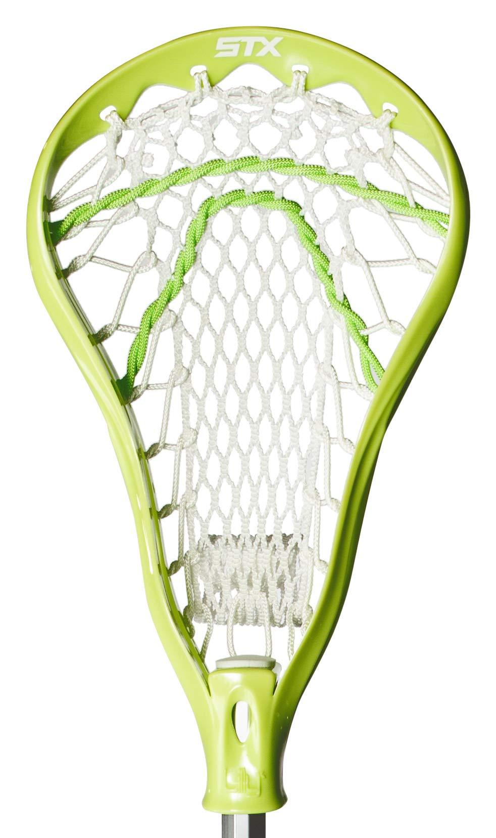 [AUSTRALIA] - STX Lacrosse Youth Girls Lilly Complete Stick with Crux Mesh Pocket Lime 