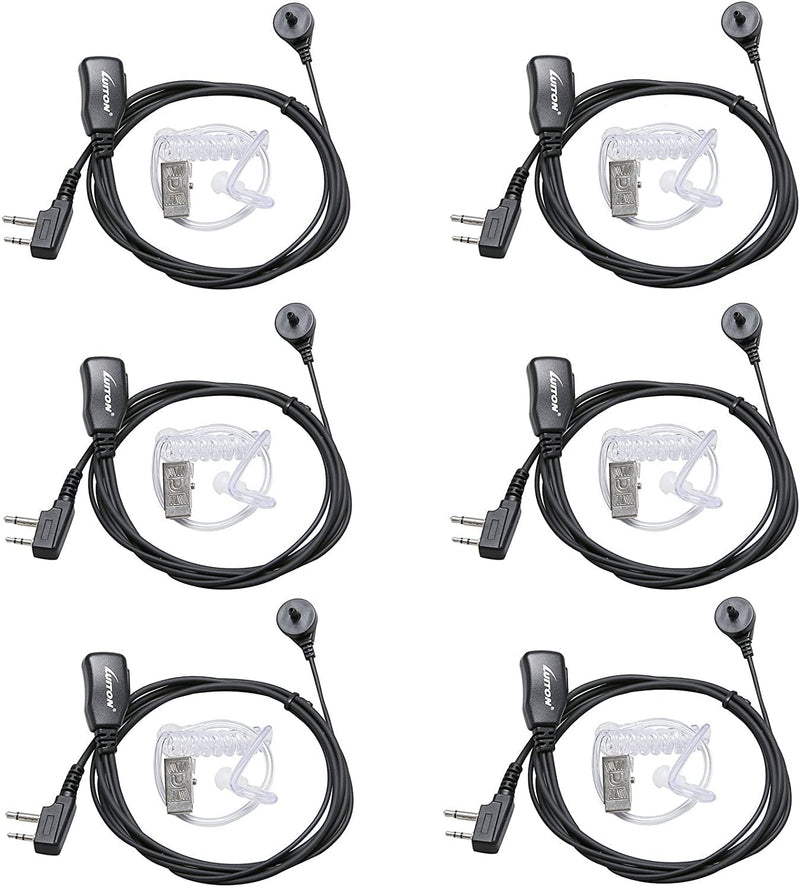 Walkie Talkie Headset for Midland with Mic Security Earpiece for GXT1000VP4 LXT500VP3 GXT1050VP4 GXT1000XB (6 Packs) - BeesActive Australia