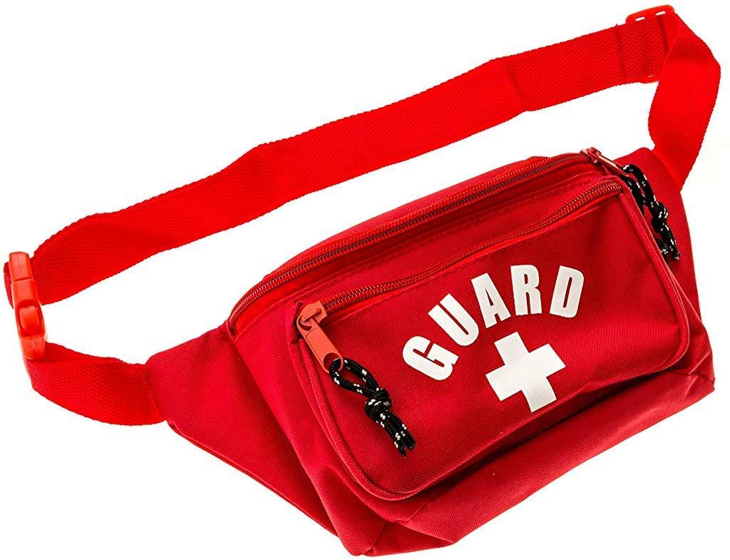 [AUSTRALIA] - BLARIX Guard Fanny Pack Hip Pack Waist Bag 3 Pockets Red 