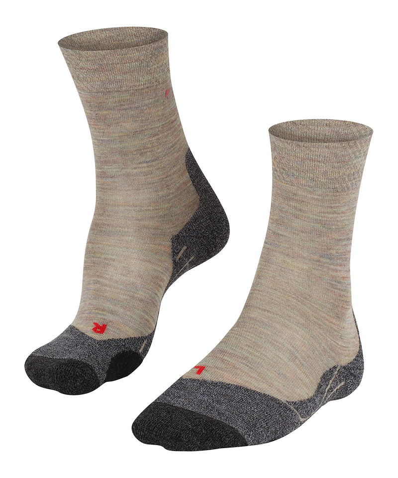FALKE Women's TK2 Melange Hiking Socks, Merino Wool, More Colors, 1 Pair 9.5-10.5 Green (Moon Mist 7765) - BeesActive Australia