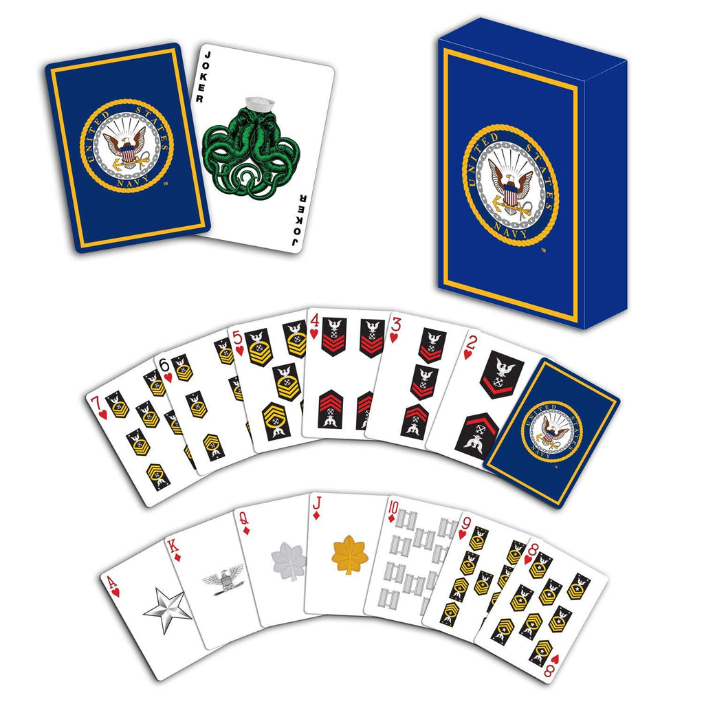 [AUSTRALIA] - USN Professional Quality Navy Playing Cards 