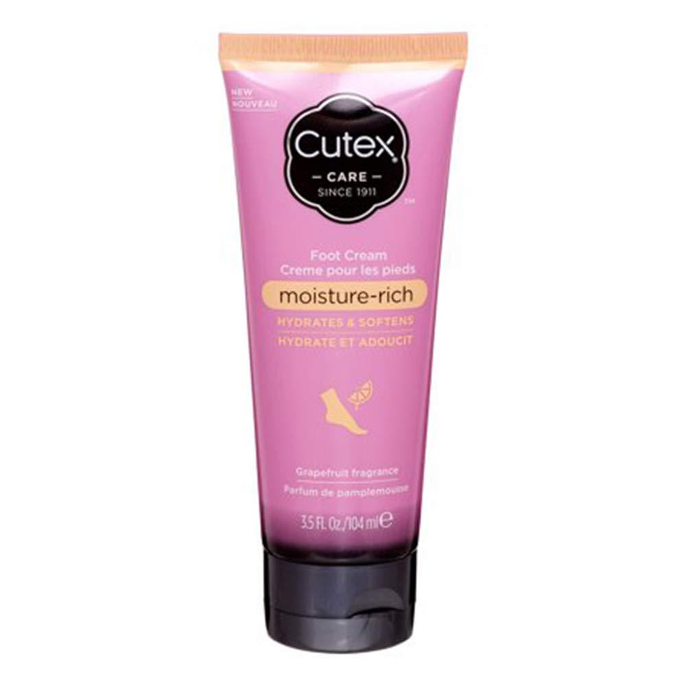Cutex Moisture Rich Foot Cream with Grapefruit Fragrance, 104mL - BeesActive Australia