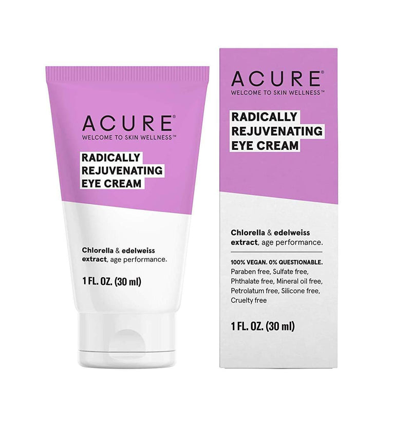 ACURE Radically Rejuvenating Eye Cream, 1 Fl. OZ. - Pack of 2 - BeesActive Australia