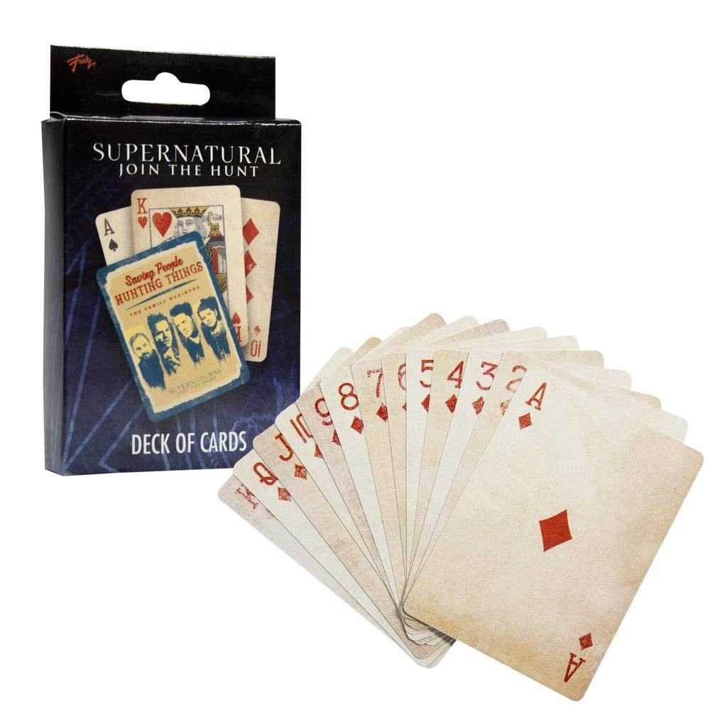 [AUSTRALIA] - JUST FUNKY Supernatural Collectibles | Supernatural Playing Cards | TV Series Merchandise 