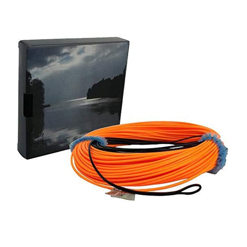 Aventik Fly Fishing Line Full Sinking Tip Weight Forward Fast Sinking Line with 2 Welded Loop IPS3/IPS5 Sinking tip-Black/orange,ips3-4 7F/S - BeesActive Australia