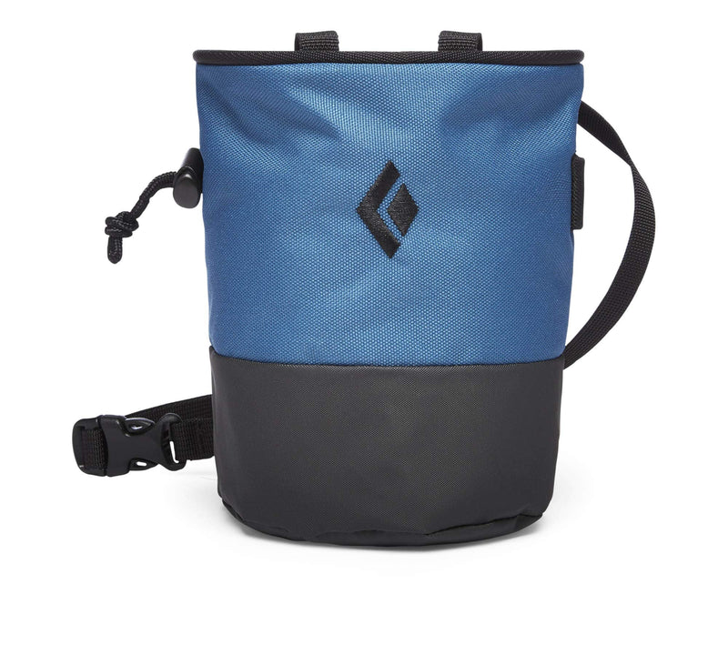 Black Diamond Unisex Mojo Zip Rock Climbing Chalk Bag Small/Medium Astral Blue / Slate - BeesActive Australia
