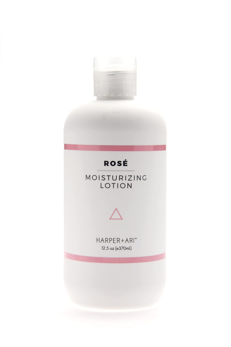 Harper + Ari Moisturizing Body Lotion (Rosé), Daily Hydrator for Dry Skin, Soften and Nourish Skin with Aloe Vera and Vitamin E Rosé - BeesActive Australia