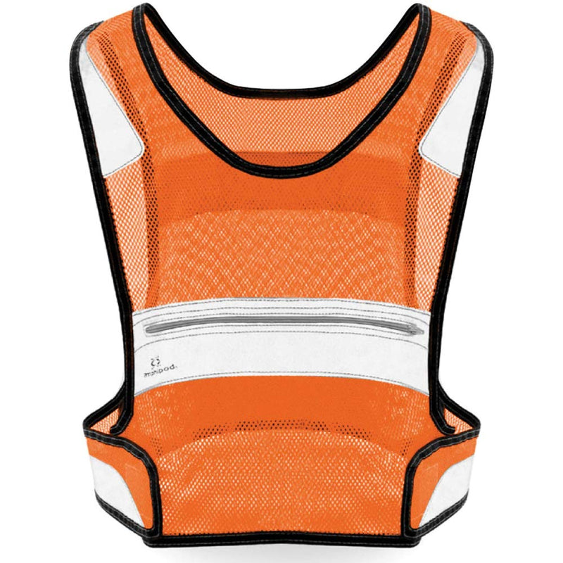 Amphipod Full Visibility Reflective Vest, Blaze Orange, S/M - BeesActive Australia