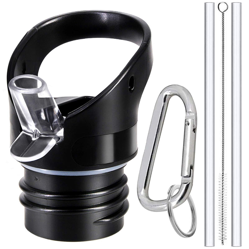 Straw Lid for Hydro Flask Standard Mouth, Simple Modern Ascent. Improved Replacement Cap Multi-Compatible with 1.91" Mouth 18 oz, 21 oz, 24 oz Insulated Water Bottle Flip Top A-1Pack - BeesActive Australia