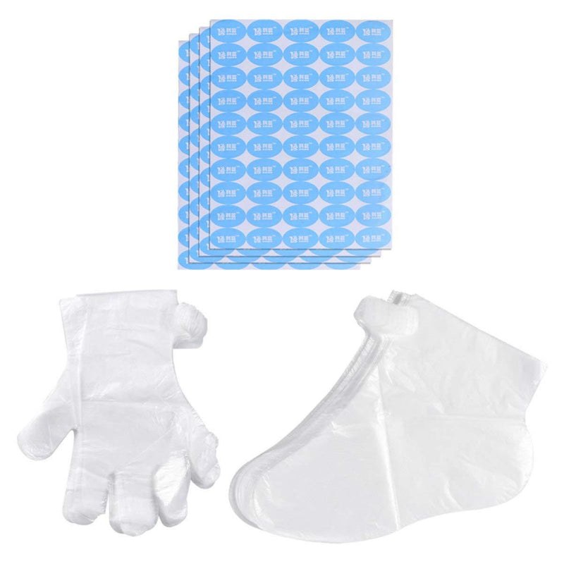 Frcolor 800pcs Disposable Paraffin Bath Liners Plastic Paraffin Wax Bath Therapy Bags for Hand Foot - BeesActive Australia