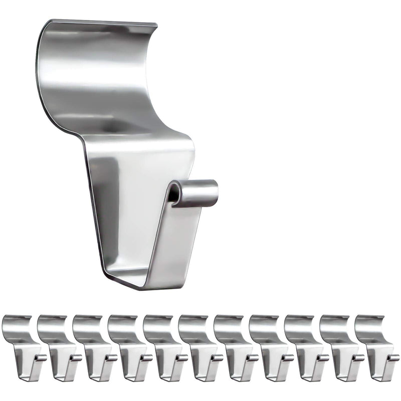 Vinyl Siding Hooks Hanger (12 Pack), Heavy Duty Stainless Steel No-Hole Needed Siding Clips for Hanging 12 - BeesActive Australia