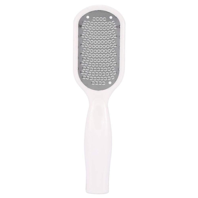 Professional Foot File Scraper, Foot Grater, Removing Hard Dead Skin Callus Feet Calluses Corneal Pedicure Rasp Tool, 2 Colors(White) White - BeesActive Australia