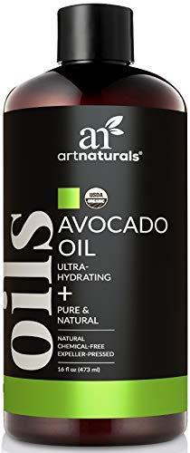 Artnaturals USDA Organic Avocado Oil - (16 Fl Oz / 473ml) - Massage Oil & Moisturizer – 100% Pure Expeller Pressed, Hexane Free for Cooking Hair, and Skin – Treatment for Age Spots Dry Skin and Scars - BeesActive Australia