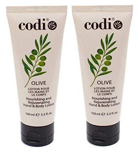 Codi Olive Hanf and Body Lotion 100ml / 3.3 fl oz (Pack of 2) 3.38 Fl Oz (Pack of 2) - BeesActive Australia