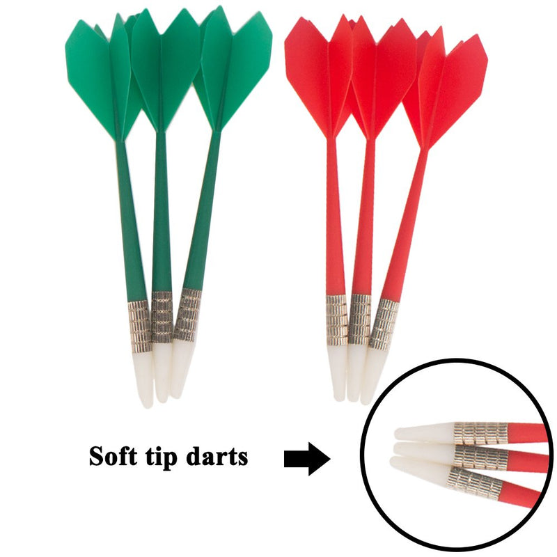 Huvai 6 Pcs Safety Darts with Soft Tip for Dartboard, Great for Children and Adults, Office and Family Time - BeesActive Australia