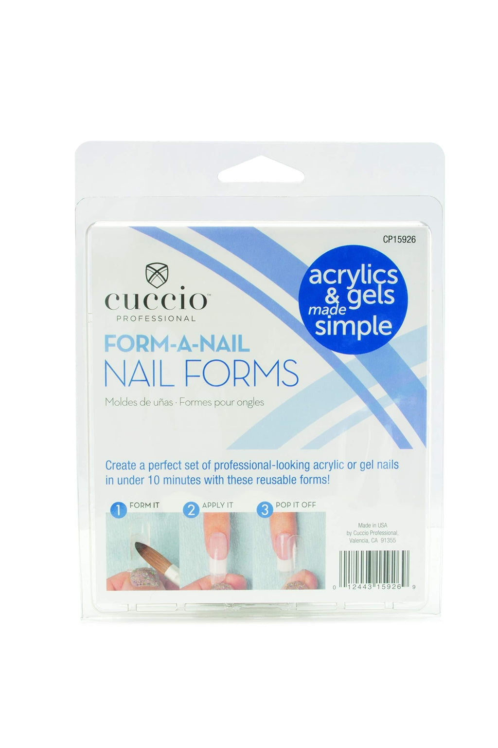 Cuccio Pro Form-a-nail Forms 24 Pc, 24count - BeesActive Australia