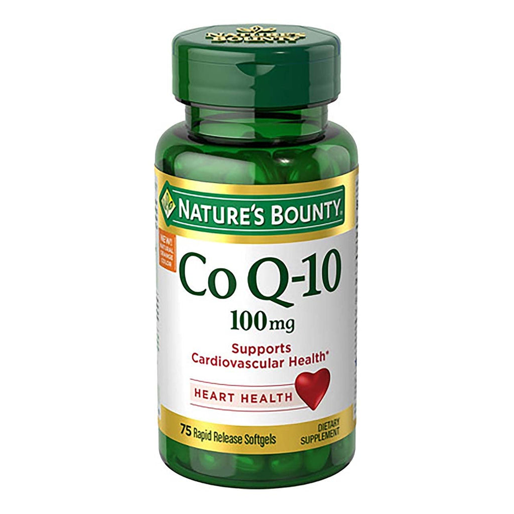 Nature's Bounty Co Q-10 100 mg Dietary Supplement Softgels - 75 ct, Pack of 2 - BeesActive Australia