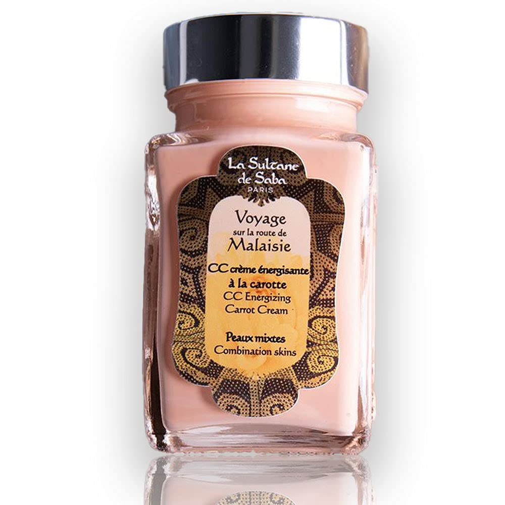 La Sultane de Saba - CC Face Cream with Carrot - Travel on the Road of Malaysia, 100ml (3.4oz) - BeesActive Australia