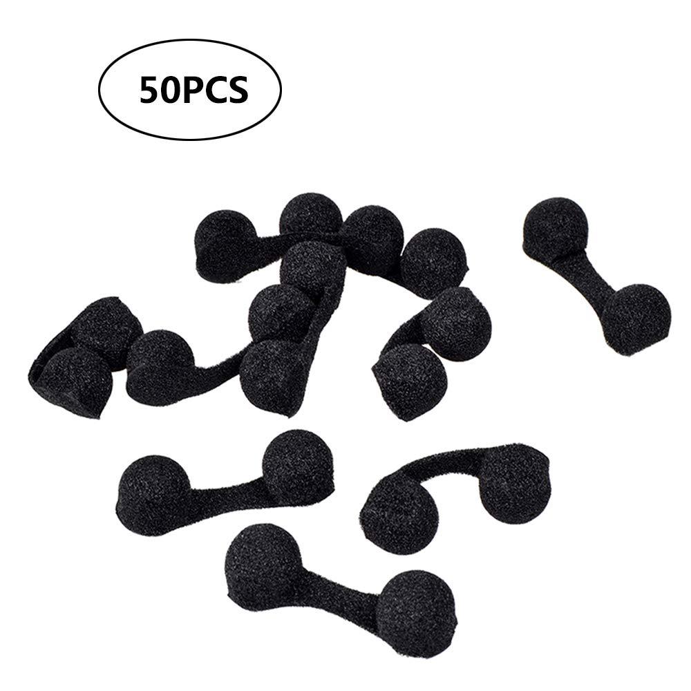 BERON Pack of 50 Spray Disposable Nose Filters Plugs For Sunless Airbrush Spray Tanning (Black) Black - BeesActive Australia