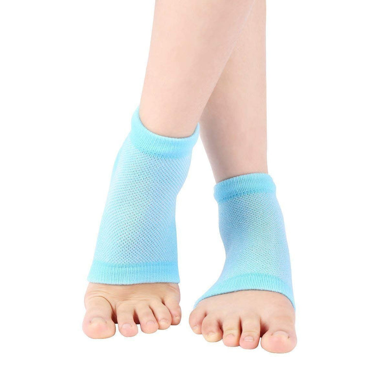 Unisex Silicone Gel Heel Socks with Spa Botanical GelPad (Free Size) - BeesActive Australia
