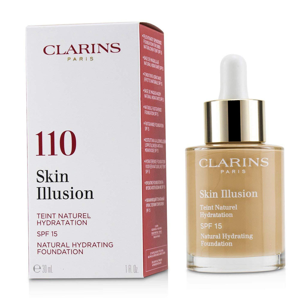 Clarins Skin Illusion Natural Hydrating Foundation No. 110 Honey - BeesActive Australia