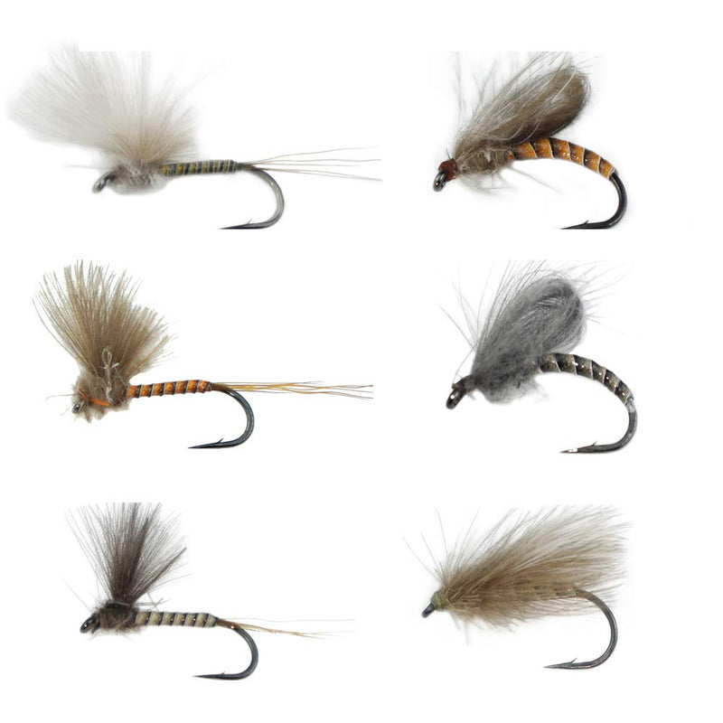 Riverruns Flies Combo Dry Flies Combo Set Supreme Super Sturdy Proudly from Europe Combo F: 10PC Mayfly Dry - BeesActive Australia