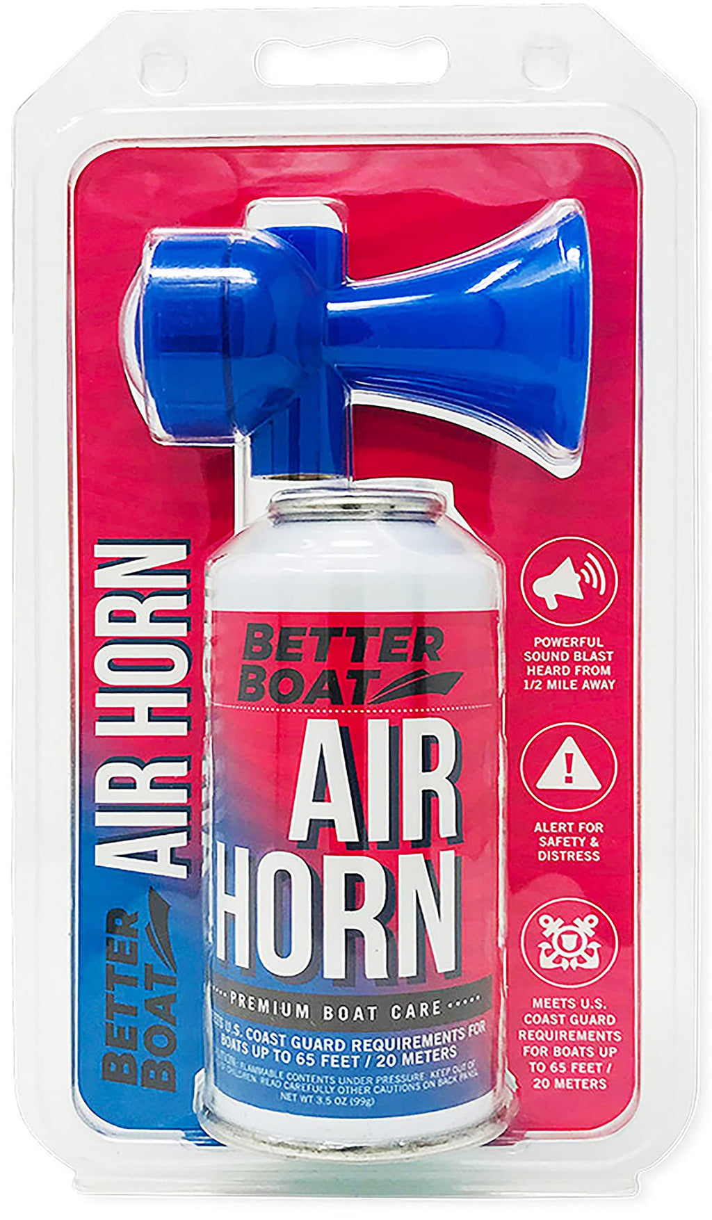 Air Horn for Boating Safety Canned Boat Accessories | Marine Grade Airhorn Can and Blow Horn 3.5 oz - BeesActive Australia