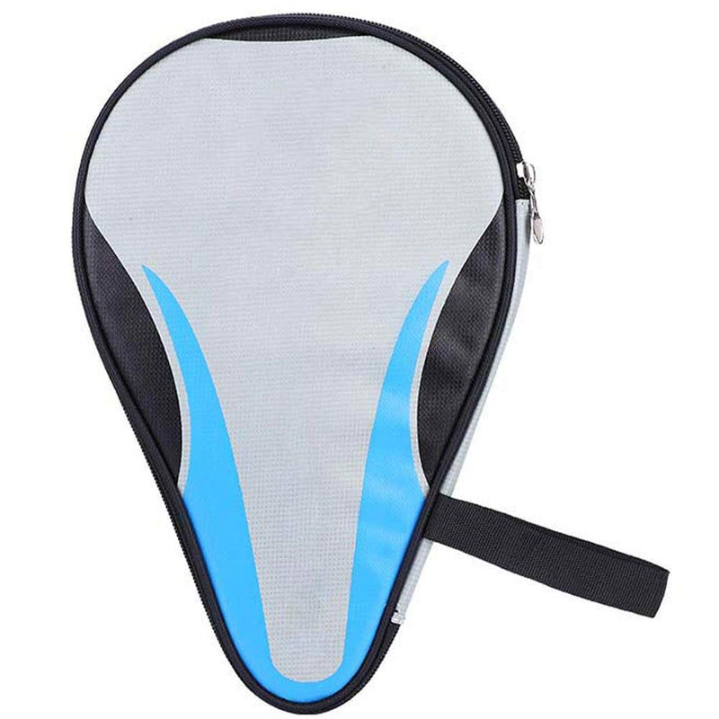 Alomejor Ping Pong Paddle Case Oxford Table Tennis Rackets Bat Bag with Waterproof Material for Dust-Proof Waterproof Full Protection Blue - BeesActive Australia