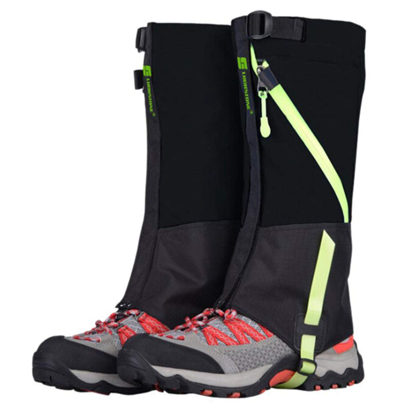 HomDSim Children Leg Gaiters Outdoor Waterproof Snow Gaiter for Kids Hiking Climbing Hunting Leg Cover Shoes Gaiters Black - BeesActive Australia