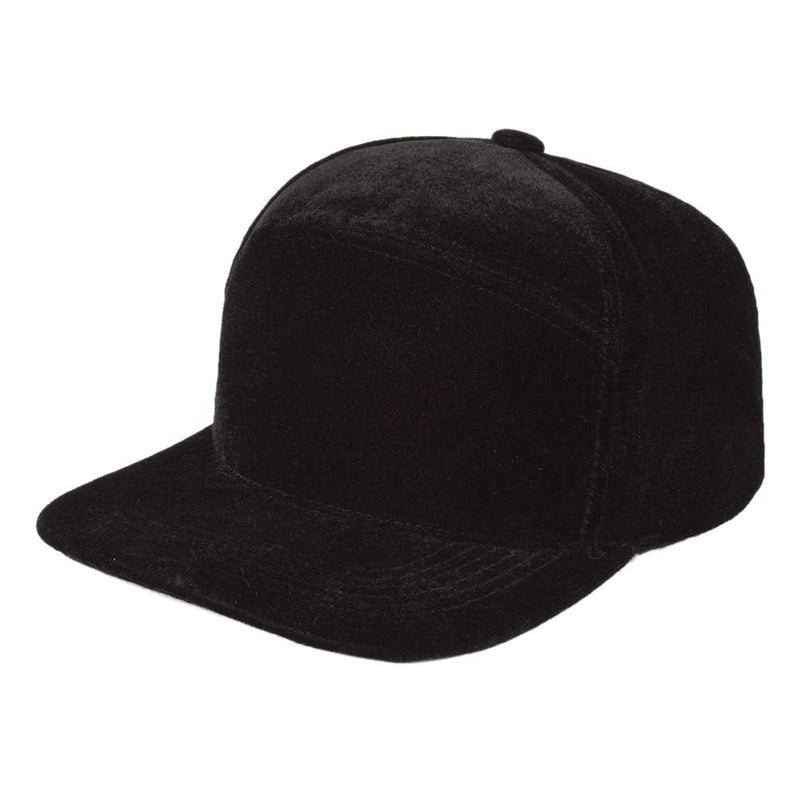 XRDSS Unisex Crushed Velvet Basketball Hat Adjustable Soft Baseball Snapback Hats Black#1 - BeesActive Australia
