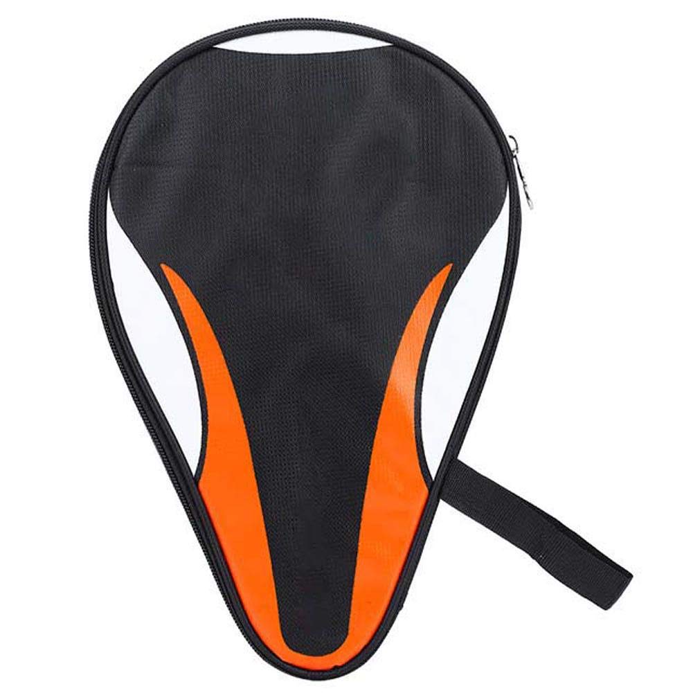 VGEBY Table Tennis Racket Case, Professional Ping Pong Paddle Cover Bat Bag Waterproof Dustproof Full Protection (Orange) - BeesActive Australia