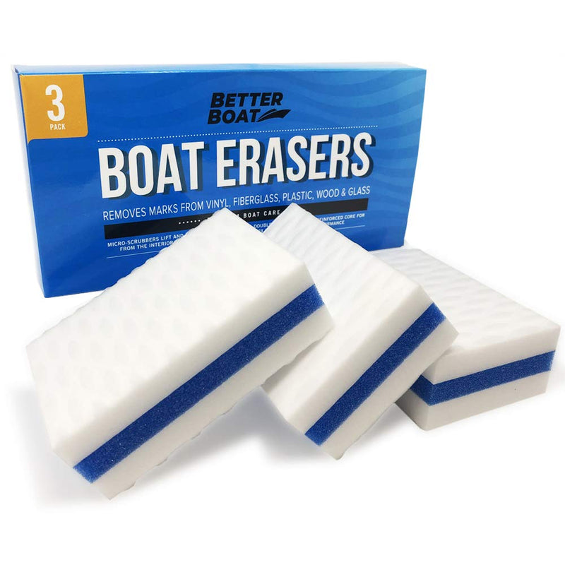 Premium Boat Scuff Erasers | Boating Accessories Gifts for Cleaning Boat Accessories or Gift for Pontoon Fishing Jon Boats Decks Vinyl Boat Cleaner Hull Cleaner Gadgets for Men and Women - BeesActive Australia