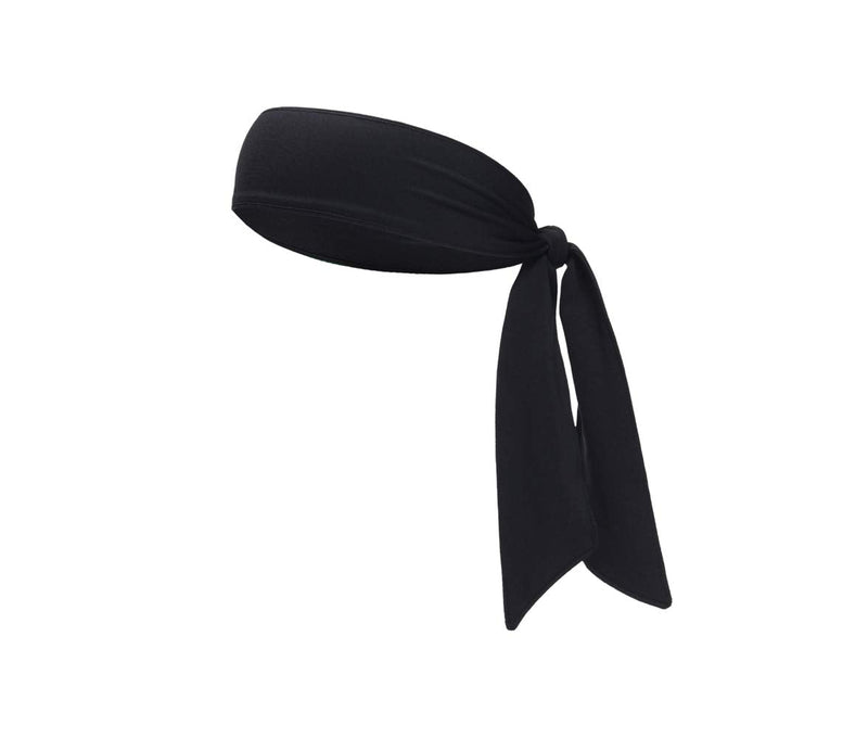 Sports Headband - Head Tie Tennis Tie Hairband - Sweatbands Headbands Wristbands Head Wrap - Ideal for Working Out,Tennis 1pcs-black - BeesActive Australia