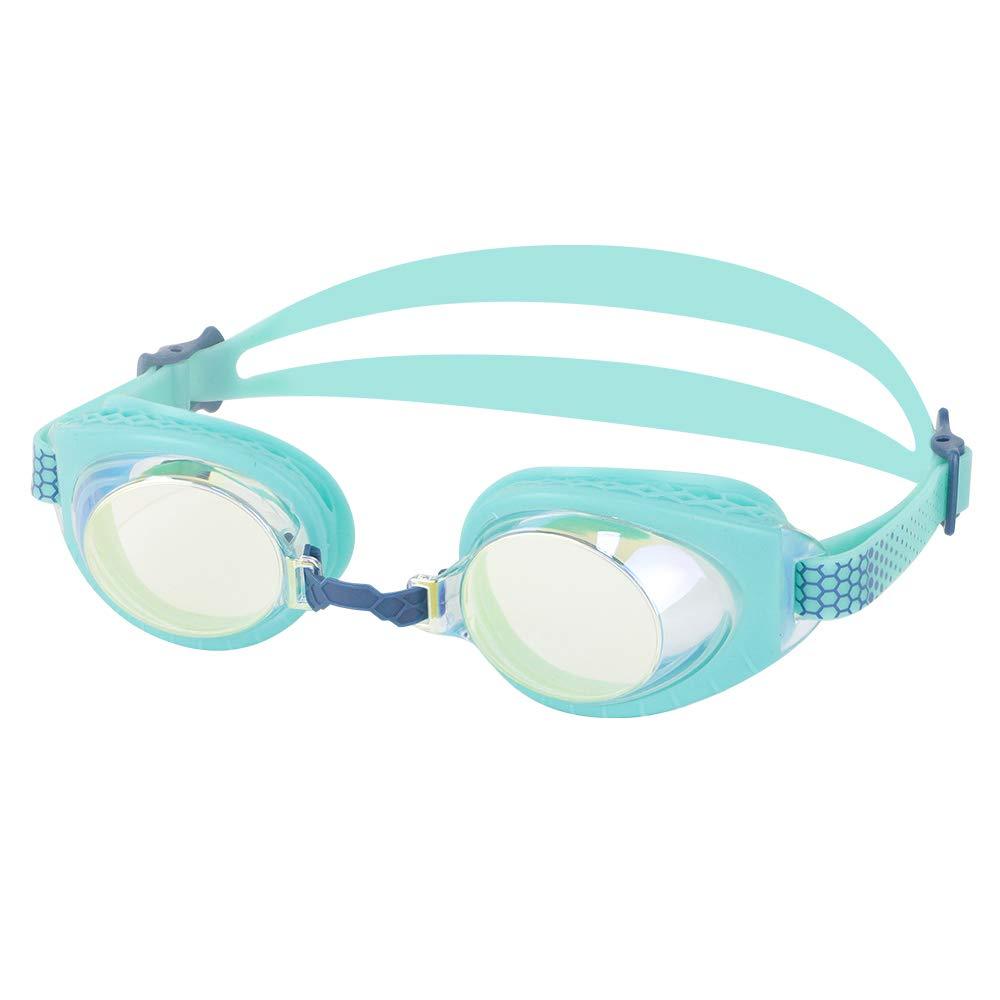 [AUSTRALIA] - iexcel LANE4 Performance & Fitness Junior Swim Goggles - Hydrodynamic Design, Anti-Fog UV Protection VX-957 -2.5 