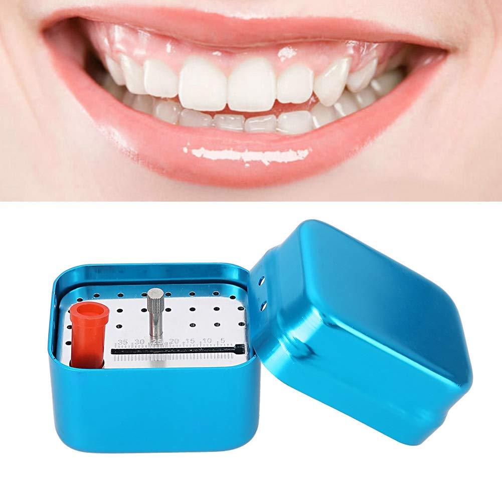 Disinfection Case, 30 Holes Sanitizer Disinfection Box Autoclave Disinfection Tool for Manicure File Care Tools Beauty Salons Hairdressers Nail Salons(blue) blue - BeesActive Australia