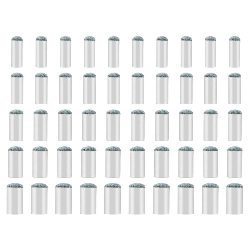 [AUSTRALIA] - SAVITA 50 Pieces Assorted Pool Billiard Cue Tips Pool Stick Tips Replacements Compatible with 9mm, 10mm, 11mm, 12mm, 13mm Cue Tips 
